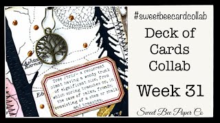 Week 31 Collage Collab | Deck of Cards Collab Weekly Project | Collage Challenge #sweetbeecardcollab