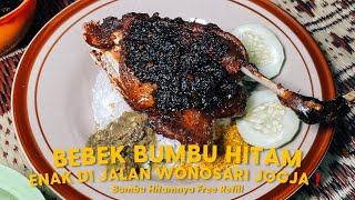 GOKIL SEHARI 25-30 ⁉️BEBEK BUMBU HITAM ENAK DI JALAN WONOSARI JOGJA. Kuliner Jogja