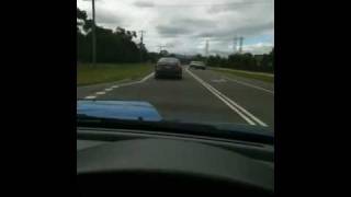 XR6 turbo with centre muffler removed