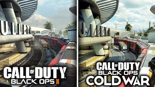 "Express" Map Comparison - Call of Duty: Black Ops Cold War vs Black Ops 2 (2012/2021)