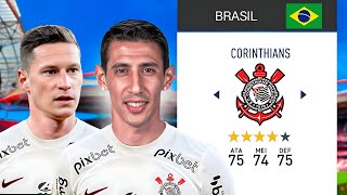 FIFA23 -  DIMARIA EM CAMPO! Corinthians x Peñarol na Libertadores - Modo Carreira