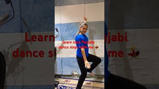 Learn easy Punjabi dance steps with me || Bhangra Tutorial Jasleen Gill #youtubeshorts #dancevideo