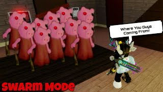 Piggy Swarm Mode Every Minute New Bot Spawns! | Roblox