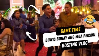 May Nadapa! Buwis Buhay ang mga Guest para sa Prize - Hosting Vlog by Jhun Martin