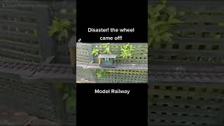 Disaster! The wheel came off..#modelrailway #railway #trains #trainspotting #train