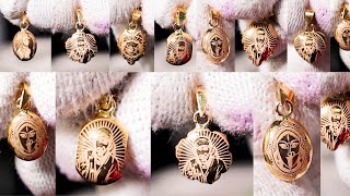 gold pendant necklace designs // gold pendant with price and weight