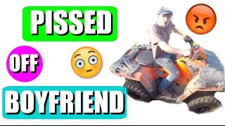 Boyfriend Yells at Girlfriend on Trail Ride | Sportsman 570 + Scrambler 500 ho