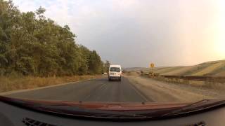 Driving from Targu-Mures to Balea Lac on August 25th, 2012