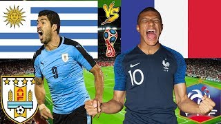 URUGUAY vs FRANCE Lineup Squad Prediction and Head to Head stats | 2018 World Cup Quarter Finals