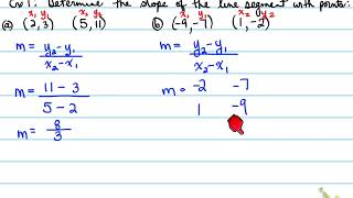 1D - 5.4 Slope as a Rate of Change