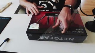 NETGEAR Nighthawk X4S R7800 - unboxing -