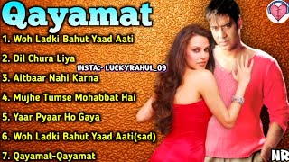 Qayamat Movie All songs Jukebox, Evergreen Hits songs Ajay devgan, Neha dhupiya, Kumar sanu👩‍❤️‍👨