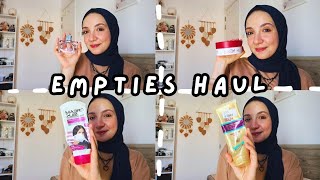 حاجات خلصتها و رأيي فيها - Empties haul