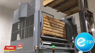 Box Tipping Potato & Vegetables | All-Electric E-Tip Box Tipper from Tong Engineering