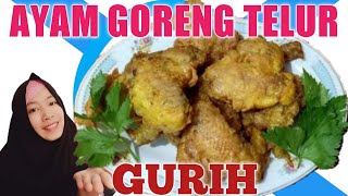 Resep ayam goreng telur // enak gurih