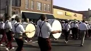 Coffee High Homecoming Parade  bands  1996