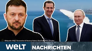 RUSSLANDS RACHE: Selenskyj warnt! "Putin wird versuchen, den Sturz Assads zu rächen!" | STREAM