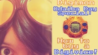 How to Buy a Digivice! | Happy Odaiba Day