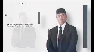 Pengantar Sambutan Dr . Safari Daud, M.Ag.