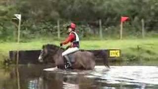 Rheidol Riding Centre One Day Event Water Jump 8th July 2007