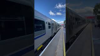 Chiltern Railway Diesel 68012 arrives into Haddenham &Thame Parkway in the heart of Buckinghamshire