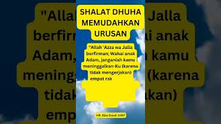 SHALAT DHUHA MEMUDAHKAN URUSAN#shorts#shalat#dhuha