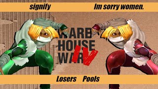 Warehouse War 4 - Pools - Signify (Green Sheik) vs I'm sorry women (Red Sheik)