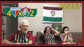 FAMÍLIA TRICOLOR REAGE À 4 FORTALEZA X 2 FLUMINENSE - CAMPEONATO BRASILEIRO 2023