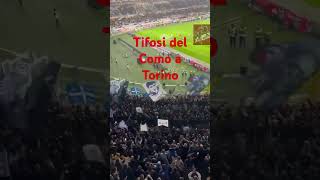 Torino vs COMO settore ospiti con oltre 1000 comaschi