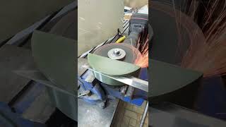 quick way to sharpen a knife with a grinder