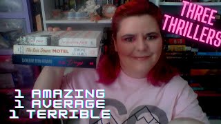 Reading Three Thriller Vlog | Some Surprises Here