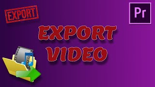 How TO Export Video in Premiere Pro #beginners #export #exportvideo