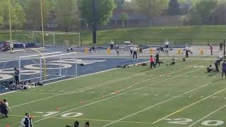 Mens 200m heat 2 University of Windsor track and field meet 2019