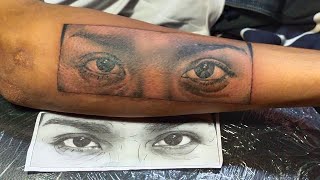 EYE PORTRAIT TATTOO THANK IDOL JAIME