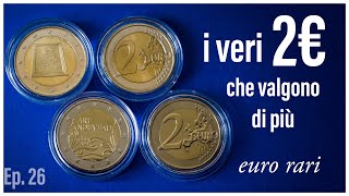 Questi sono i 2€ che valgono Molto di più di 2€! EURO RARI! rare coins