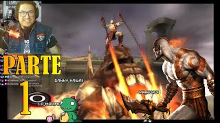 PARTE 1 GOD OF WAR: CHAINS OF OLYMPUS  STREAM TWITCH Mr_Kuaji