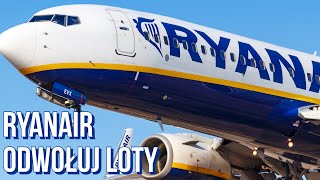 RYANAIR ODWOŁUJE LOTY Z MODLINA