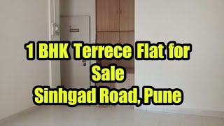 1Bhk terrece flat available for sale at shantosh hall chowk, sinhgad road, Pune