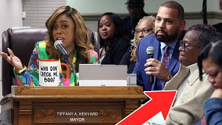 CITY GIRL MAYOR TIFFANY HENYARD INFURIATED AS TRUSTEES TAKE BACK CONTROL OF DOLTON