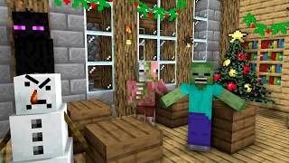 Monster School: Christmas Horror - Minecraft Animation