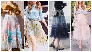 Latest Skirt Designs Ideas💕 || Latest Skirt Designs 2022 || Skirt With Top