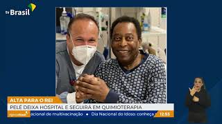 Pelé recebe alta do hospital após um mês internado: "Feliz de estar de volta a minha casa"