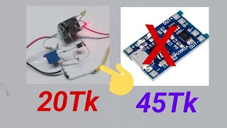 DIY 3.7V Battery Charger Module with Auto Cut Feature!