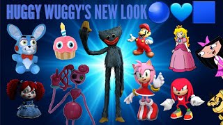 HUGGY WUGGY'S NEW LOOK🔵💙🟦