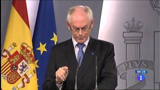 CATALUNYA INDEPENDENT - TVE1 13-12-2014. Herman Van Rompuy