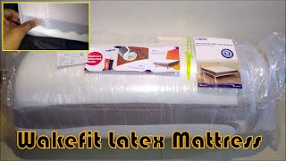 Wakefit 7-zone Latex Mattress | Unboxing and Review | PKTalks