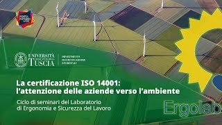 🖥️ WEBINAR | LA CERTIFICAZIONE ISO 14001: L'ATTENZIONE DELLE AZIENDE VERSO L'AMBIENTE