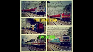 MSTS II Open Rails II Indian Railways HBC Grand Chord Superfast Zone 5 in 1 Action !!!!!!!!