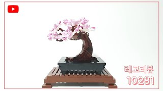 레고 크리에이터 10281 분재 리뷰 & 스피드빌드 | Lego creator 10281 Bonsai Tree Review & Speedbuild