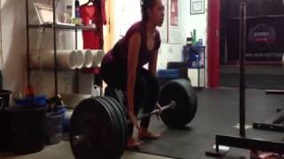 CFEQ Jule Deadlift PR 210#